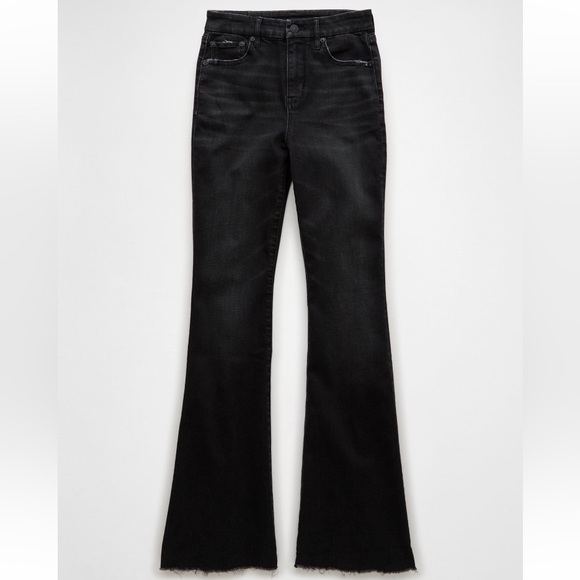 American Eagle Outfitters Denim - American Eagle | Curvy Super High Waisted Flare Jean